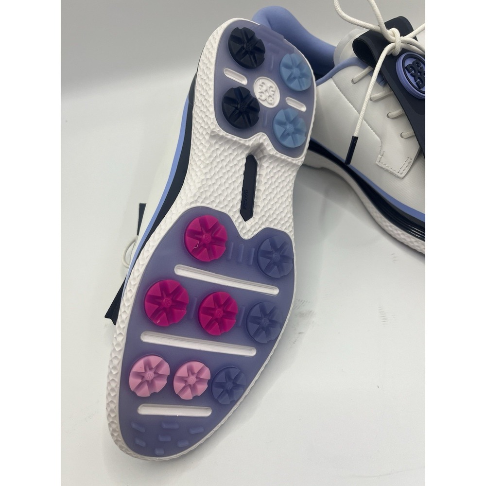 G/FORE Women's Gallivan2R TUXEDO STRIPE Kiltie Golf Shoes - Size 9.5 - GLF000108 - Picture 10 of 13